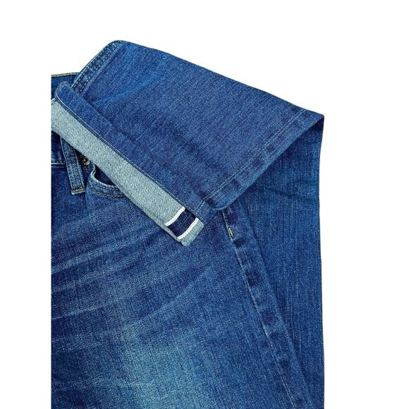 J. Crew Selvedge Matchstick Blue Denim Straight Jeans Made in Japan Size 31 - Picture 7 of 10